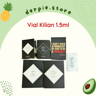 Vial/mẫu thử nước hoa unisex kilian rolling in love / love don't be shy / apple brandy edp...