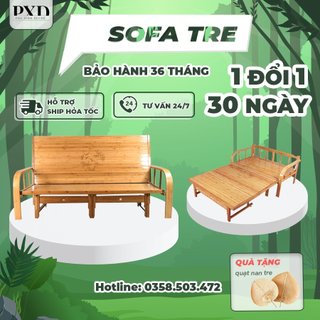 Ghế sofa giường, Giường gấp gọn thông minh vừa làm ghế vừa làm giường, Sofa Tre bảo hành 36 tháng