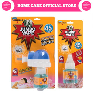 Máy xông đuổi muỗi và lọ tinh dầu Jumbo Vape - công nghệ Nhật Bản