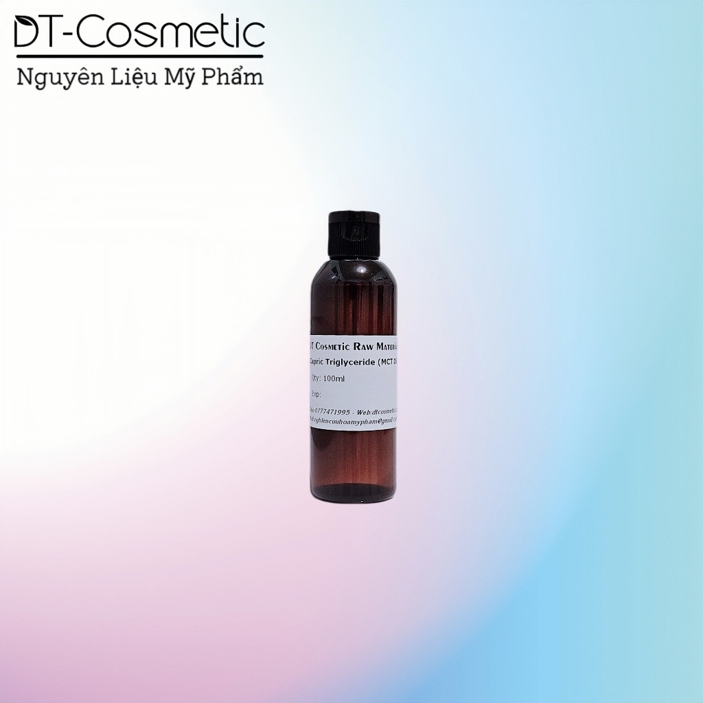 100ml Dầu Dừa Phân Đoạn Caprylic/Capric Triglyceride (MCT Oil) - Nguyên Liệu Mỹ Phẩm