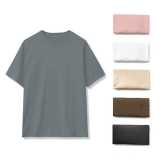 Áo Thun Nam Cổ Tròn Vải Cotton Co Giãn Thoáng Mát Phong Cách Basic Đơn Giản Trẻ Trung Năng Động