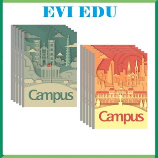  Lốc 5 quyển vở kẻ ngang Papercut Campus 200 trang B5 NB-BPAC200 mẫu mới BPAC200 