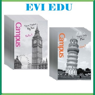 Lốc 10 quyển vở kẻ ngang 120 trang b5 landscape campus blas120 / nb-blas120