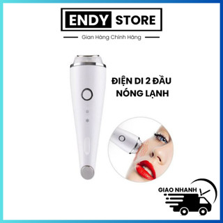 Máy Điện Di 2 Đầu Nóng Lạnh Cao Cấp, Búa Điện Di Mặt Kết Hợp Ánh Sáng Sinh Học, Dùng Cho Cá Nhân Spa