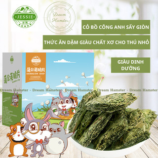 Cỏ bồ công anh sấy giòn, thức ăn giàu xơ cho hamster, thỏ, bọ và thú nhỏ