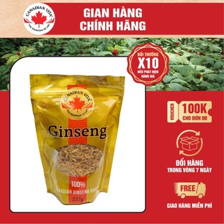Rễ Nhân sâm Canada 5 năm tuổi khô cao cấp - Thực phẩm hỗ trợ sức khoẻ gói 227g