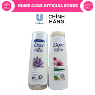 Dầu gội và xả Dove 335g vào nếp sống động