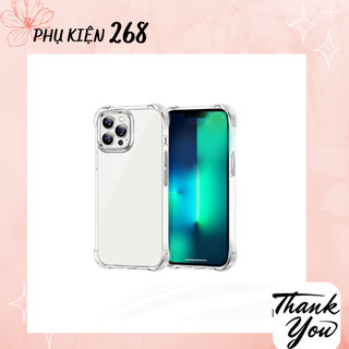 Ốp Lưng Iphone Trong Suốt Silicon Chống Sốc Chống Va Đập Ip 11 12 13 14 15 16 17air pro promax (csoc
