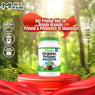 Bột Protein Hương Socola Orgain Organic Protein 50 Superfoods Creamy Chocolate (1.2kg) Date Mới Nhất