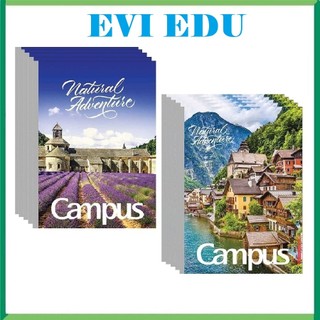 Lốc 5 quyển vở kẻ ngang có chấm 200 trang b5 adventure campus bavt200 / nb-bavt200