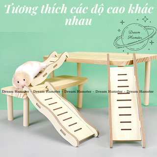 Cầu thang gỗ cho hamster, sóc...