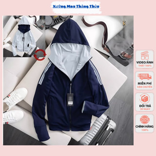  Áo Chống Nắng Nam NỮ 2 Lớp Và Mặc Được 2 Mặt chất vải thun lạnh thông hơi thoáng mát chống UV 98% 