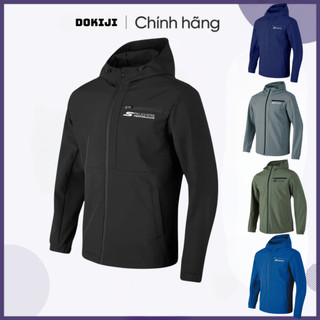 Áo khoác gió nam nữ 2 lớp lót lưới -DOKIJI chất vải gió NaNo Bạc chống gió, chống nước, chống nắng-D6
