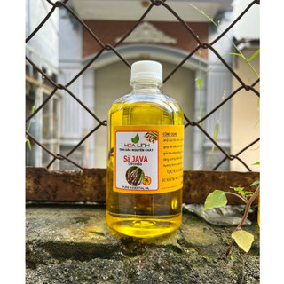 Chai 500ml -tinh dầu sả java 100% tự nhiên nguyên chất xông phòng, đuổi muỗi hoa linh :phòng chống sốt xuất huyết