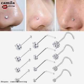 Khuyên Mũi Đá Trấu Không Gỉ Đủ Size An Toàn Cho Lỗ Xỏ Mới - khoen mũi không han gỉ nụ đá cá tính