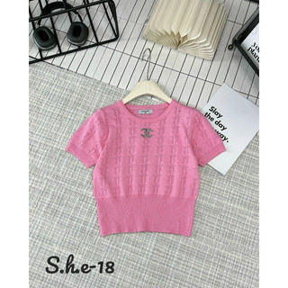 Áo Len Cộc Tay Mtg C L Tag Đá Free Sz <60 ký hàng QCL1