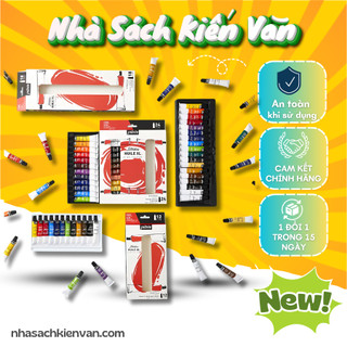 Set màu sơn dầu dạng tuýp 12/18/24 màu 12ml xl fine oil pébéo