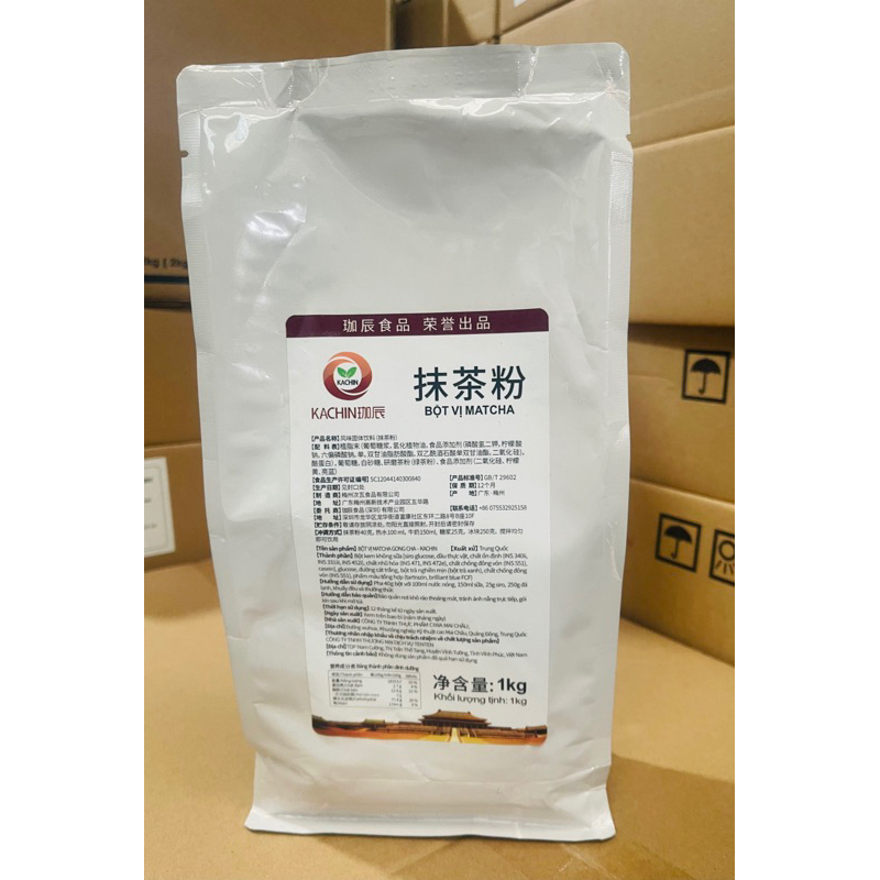 Bột sữa matcha gongcha 1kg pha trà sữa béo thơm