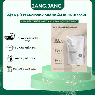 Mặt nạ ủ trắng da đất sét tắm trắng body Niacinamide giữ ẩm Hunmui 300ml - Jang Jang order