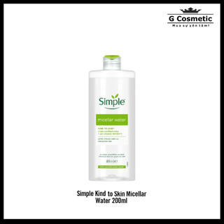 Tẩy trang Simple 200ml