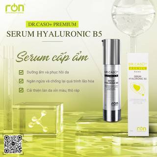 Serum ha b5 ron dr.caso+/ serum siêu cấp ẩm sáng da hya-b5 50ml