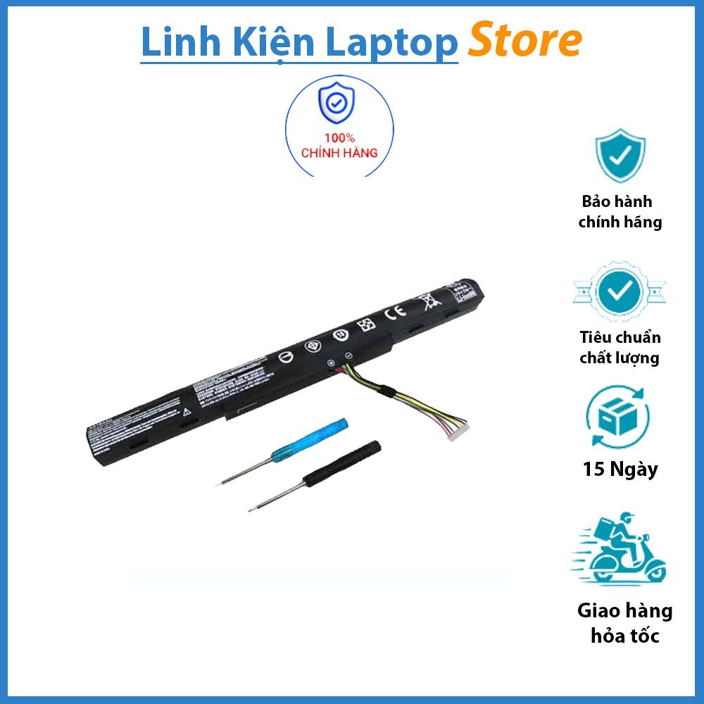 ⚡[Pin Zin]⚡ Pin laptop Acer F5-573, E5-475, E5-476, E5-523, E5-575 P249 F5-573 AS16A5 15A32 4 CELL