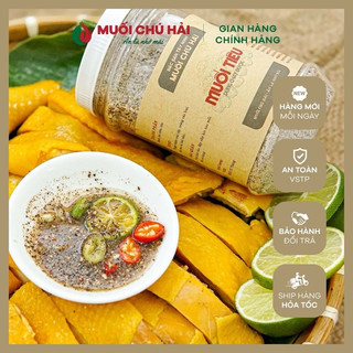 Muối tiêu chú hải - đặc sản tây ninh - chấm gà, trứng, hải sản, trái cây hũ 350g/500g