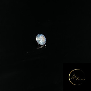 Đá Moissanite Màu XANH DƯƠNG Full Giấy Kiểm Định GRA Size 4ly-8.5ly