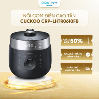 Nồi cơm điện cao tần cuckoo crp-lhtr0610fb - bh 24 tháng - chính hãng