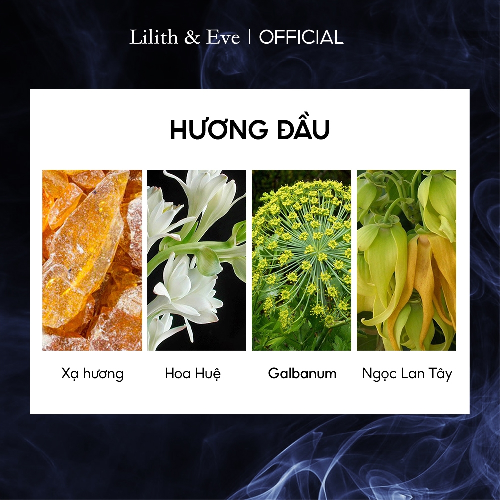 Nước hoa Lilith and Eve Night Demon Eau de Perfum 30ml nhóm hương gỗ tinh hương thơm lâu cuốn hút 5h | BigBuy360 - bigbuy360.vn