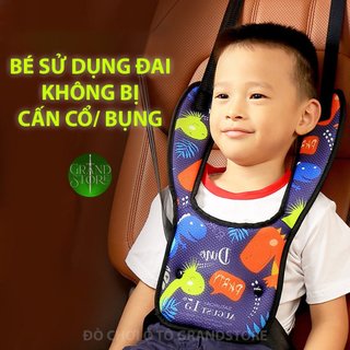  Dây đai an toàn cho trẻ em trên ô tô, bảo vệ vai chống bóp cổ, ghế an toàn trên xe hơi cho bé
