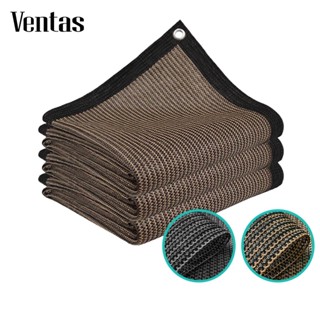 VENTAS Lưới che nắng Ngoài Trời Chống 90% tia cực tím Net Brown - Nhiều tùy chọn kích thước