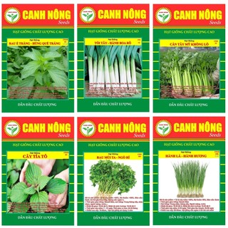 Hạt giống Rau Thơm Dễ Trồng, Dễ Chăm Sóc, Trồng Quanh Năm, Thu Nhiều Lần - Hạt giống CANH NÔNG