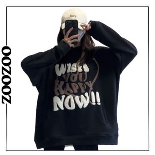 Áo khoac hoodie nỉ bông HAPPY form rộng unisex nam nữ Vuasivuare