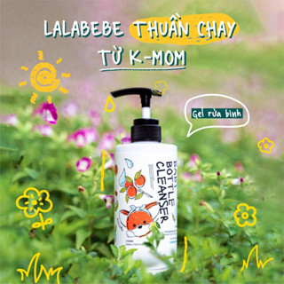 Dung dịch vệ sinh bình sữa nước rửa bình thuần chay lalabebe K-Mom [BabyUS]