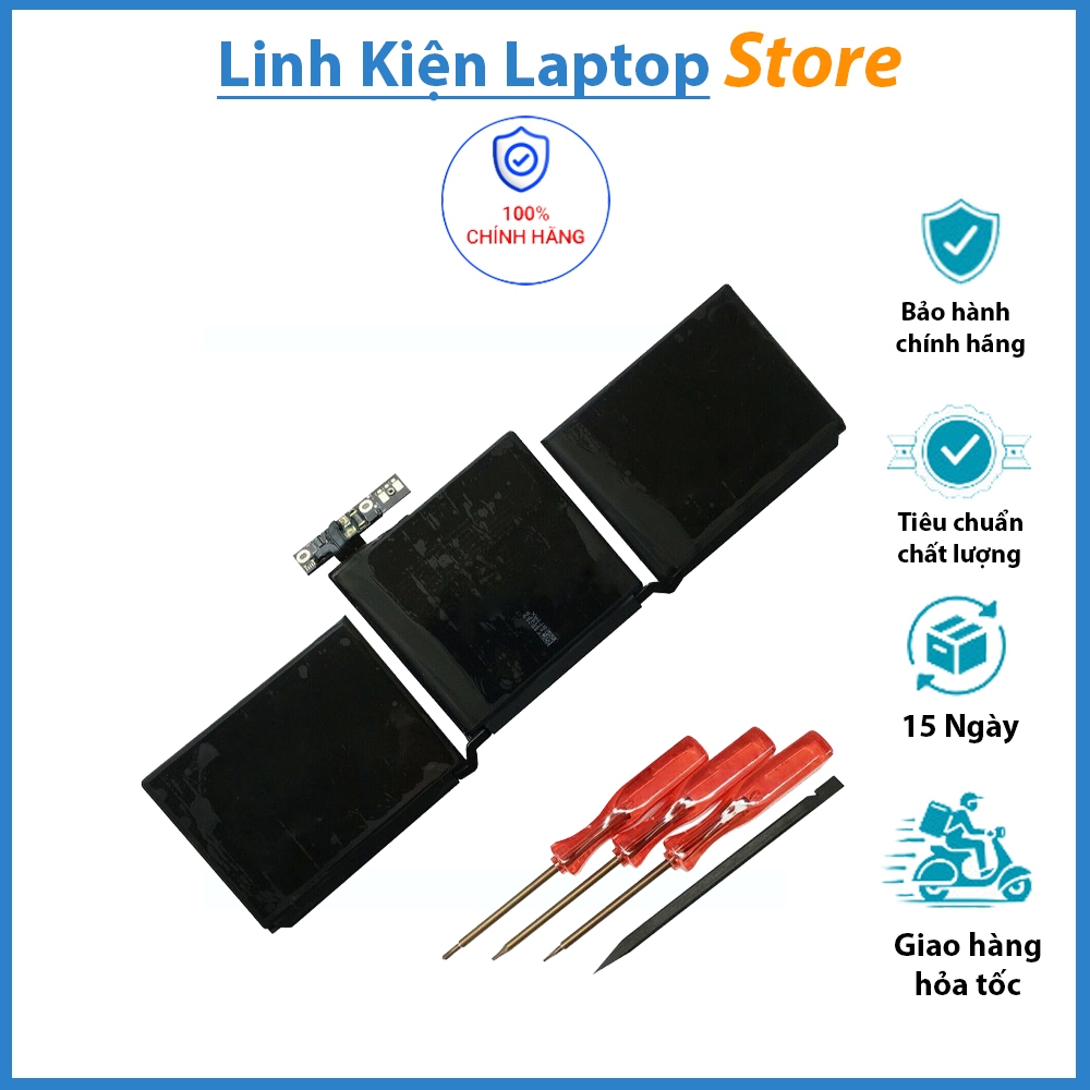 ⚡[Pin Zin]⚡ Pin Pro 13  A1706 A1708 A1819 2016 2017, MPXV2LL/A, MLH12LL/A A1819