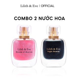 Combo nước hoa Lilith and Eve lưu hương lâu cho body Night Demon và Dream of Heaven