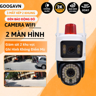 (MẪU 2024) Camera Wifi YOSEE Ngoài Trời, Độ Phân Giải 9.0MPX 2K, Đèn Báo Động Đỏ, Ban Đêm Có Màu