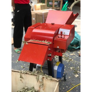 Máy băm dâu tằm, lá sen điều chỉnh được kích cỡ băm motor 3kw