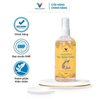 Tinh dầu bưởi xịt tóc Venus Senses Hair Lotion Pomelo VNS Group kích thích mọc tóc, giảm gãy rụng 100ml