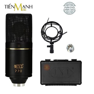 Micro mxl 770 thu âm condenser livestream mic phòng thu studio mxl770 microphone cardioid