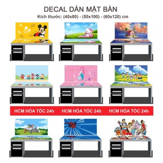 Decal dán bàn học sinh - CAT HAVE A NICE DAY