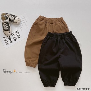 Quần dài kaki co giãn bo gấu chất liệu kaki co giãn đứng form mặc siêu thoải mái ống rộng phối túi cực chất B521