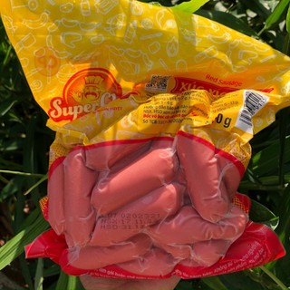 Xúc xích đỏ superchef cp 1kg/500g/200g