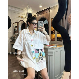 Áo sơ mi mickey kim anh bùi