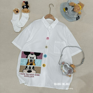 Áo Sơ Mi mickey Kim Anh Bùi
