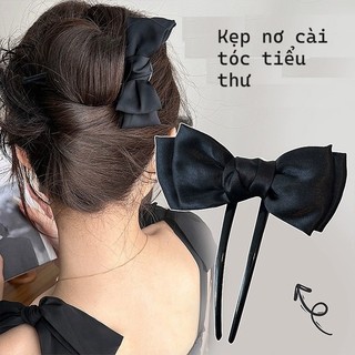 Kẹp nơ cài tóc phong cách tiểu thư hàn quốc bag u kepnocai119