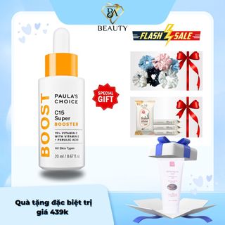 Tinh chất tăng cường bổ sung Vitamin C Paula's Choice Resist C15 Super Booster 20ml 7770