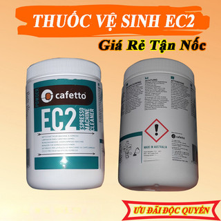 Bột Vệ Sinh Máy Pha Cà Phê Cafetto EC2 1,1kg - Linh Kiện, Phụ Kiện Máy Pha Cà Phê.