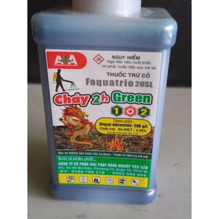 Diệt trừ nhanh các loại cỏ tranh, cỏ lồng vực, cỏ đuôi chồn CHÁY 2H GREEn  150SL (100ml)